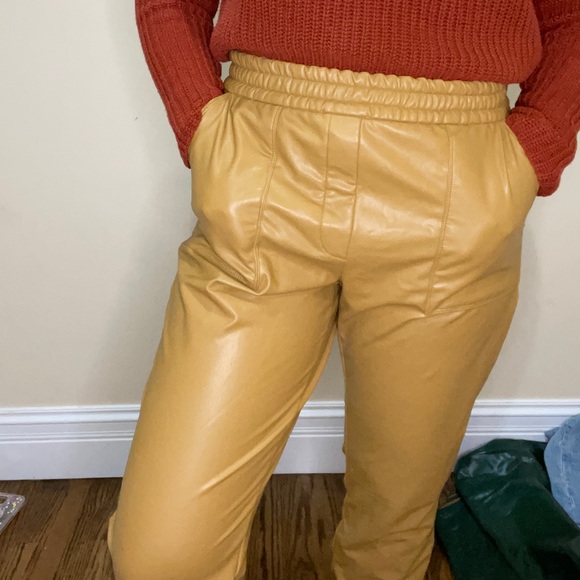 🏷️ SALE Express Pleather Joggers - Picture 4 of 9